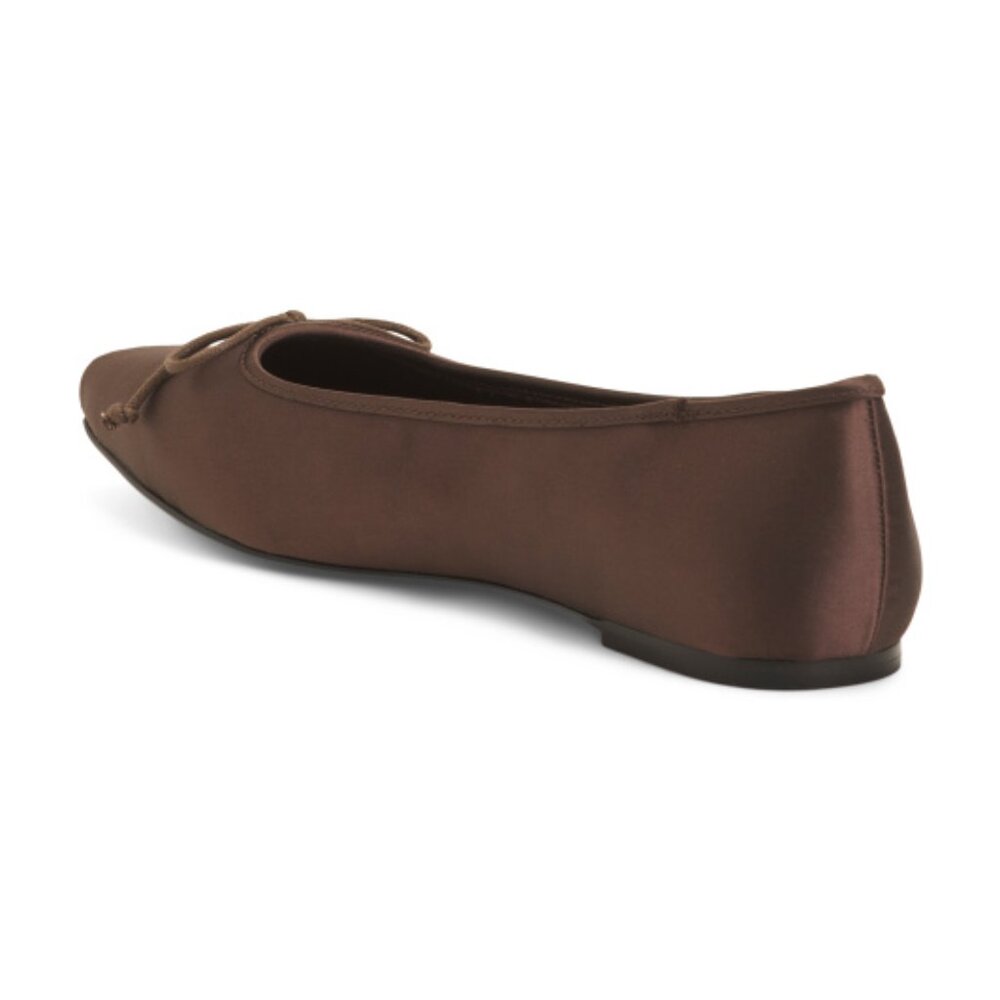 BLACK SUEDE STUDIO Stan Snip Toe Ballerina Flats - Picture 2 of 3